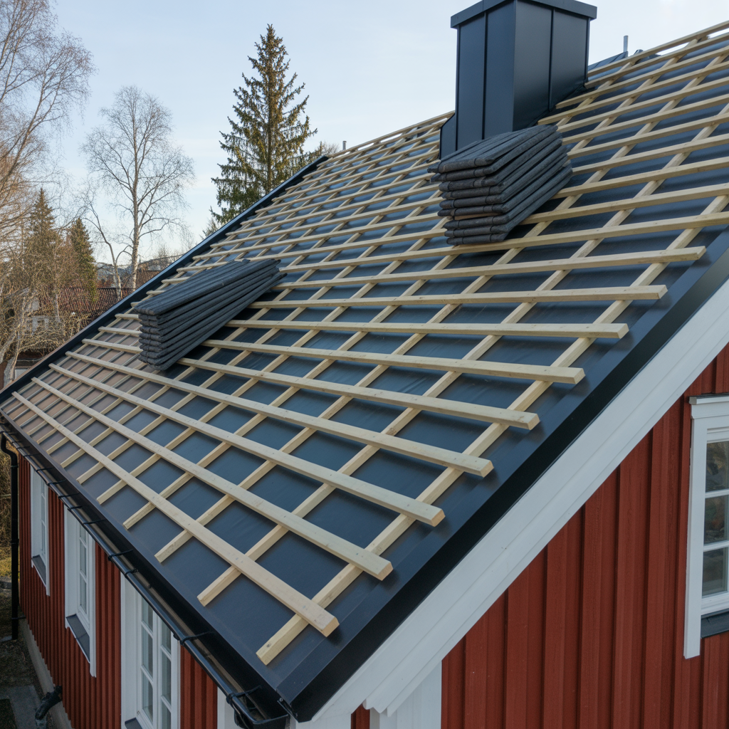 lakt och strolakt pa tak dimensioner c c och montering